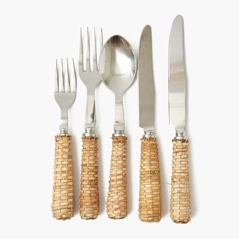 Rattan Cutlery (5 Piece)